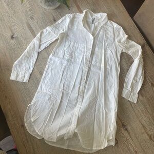 Stradivarius Button-up Shirt Dress